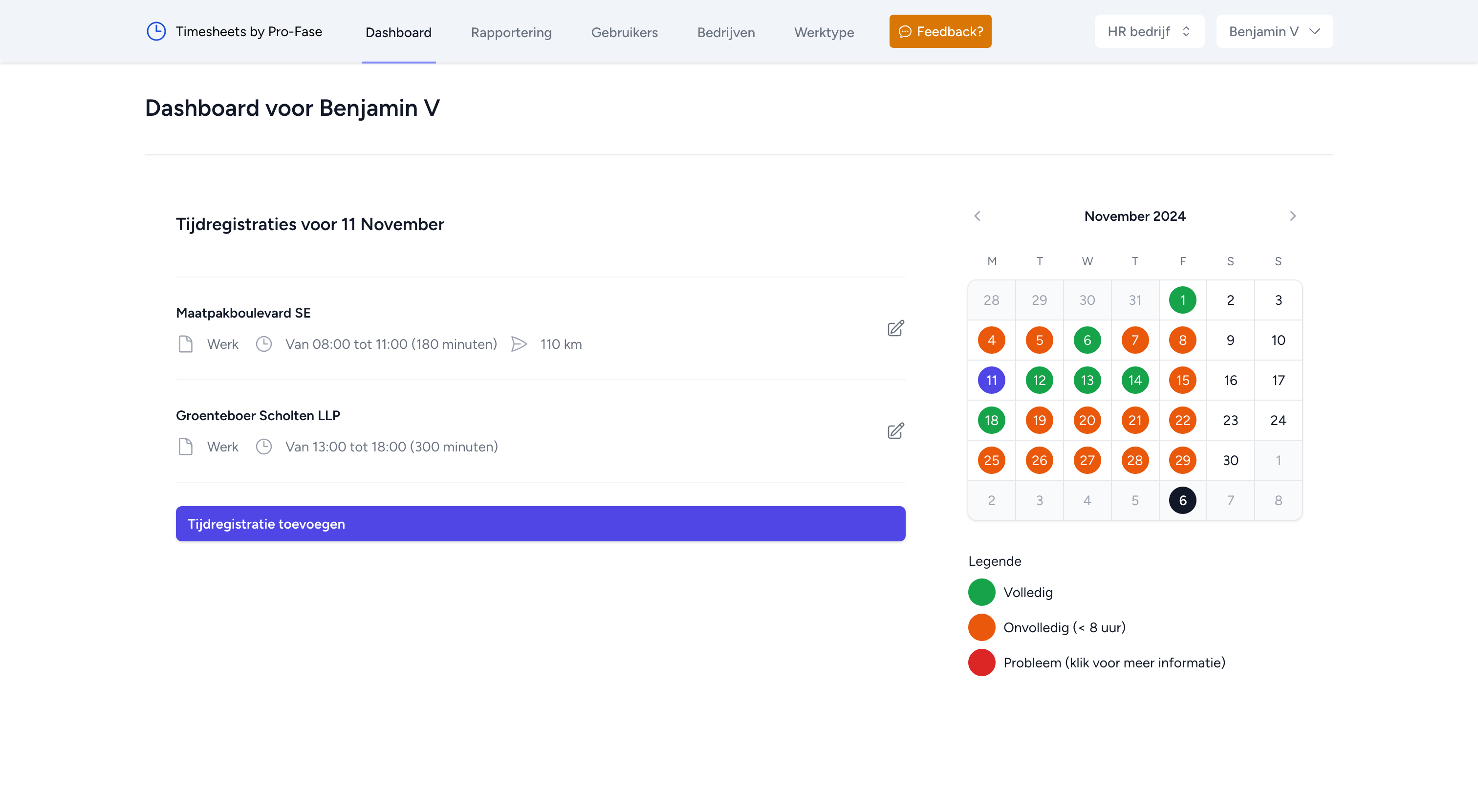 besapro dashboard
